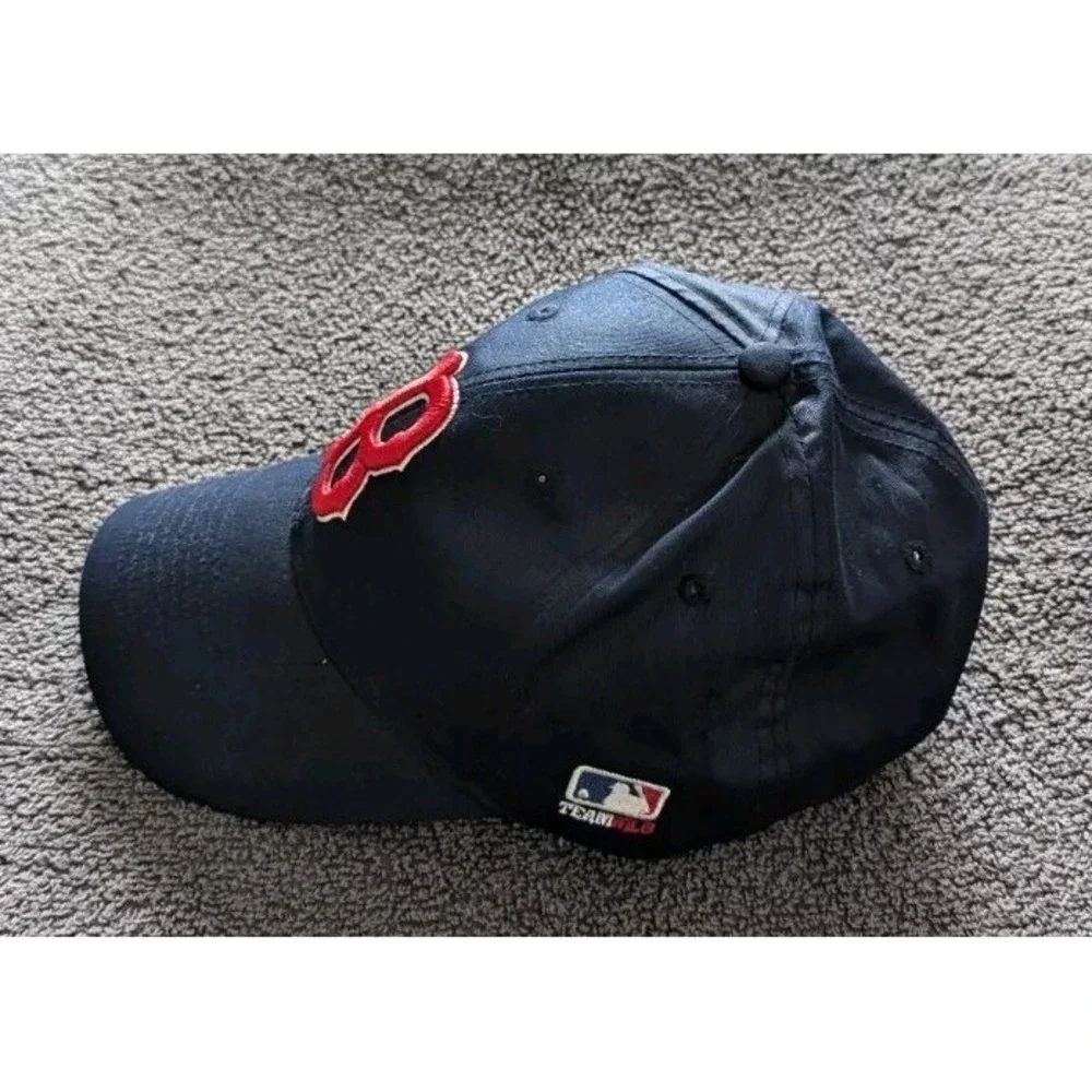 Boston Red Sox‎ Kids Ball Cap Navy Blue Embroidered Adjustable Strap Back YOUTH